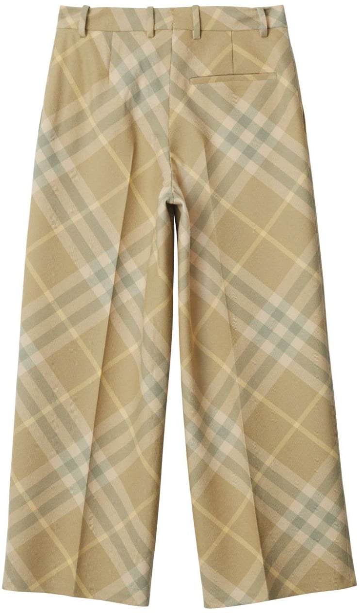 Burberry Trousers Beige Beige