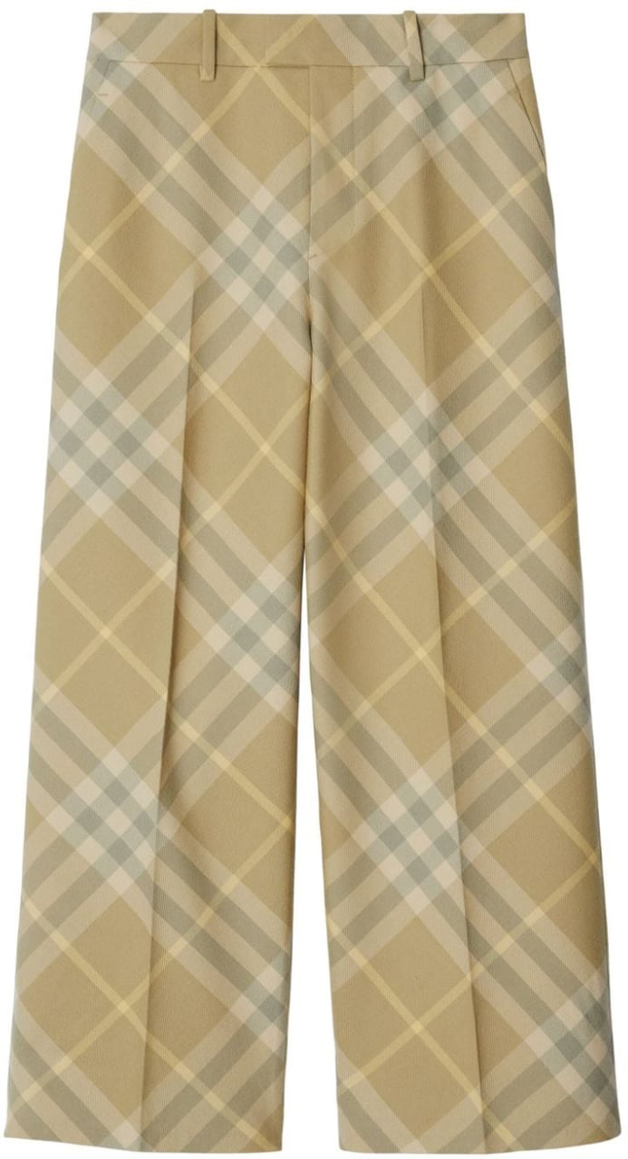 Burberry Trousers Beige Beige