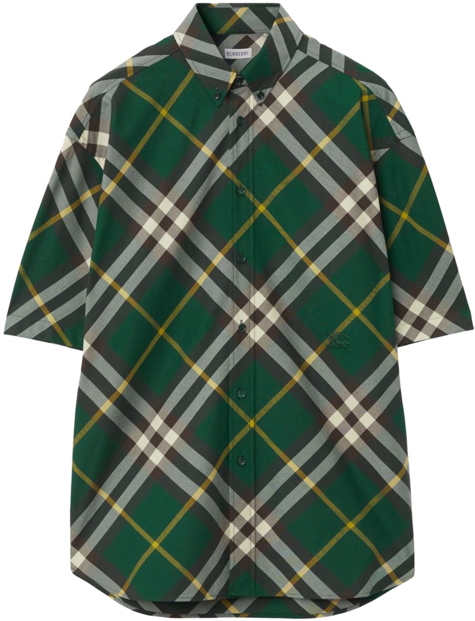 Burberry Shirts Green Groen