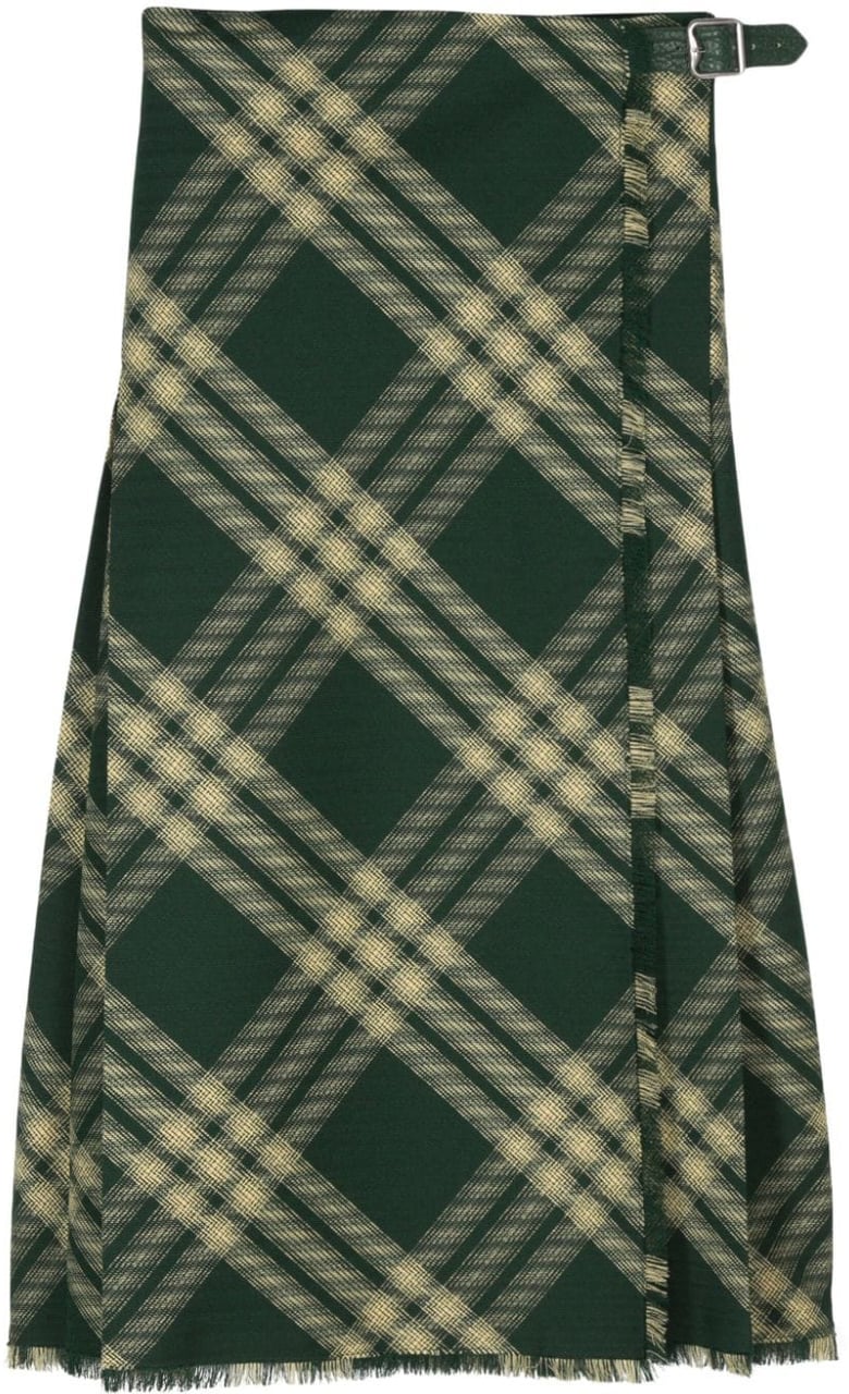 Burberry Skirts Green Groen