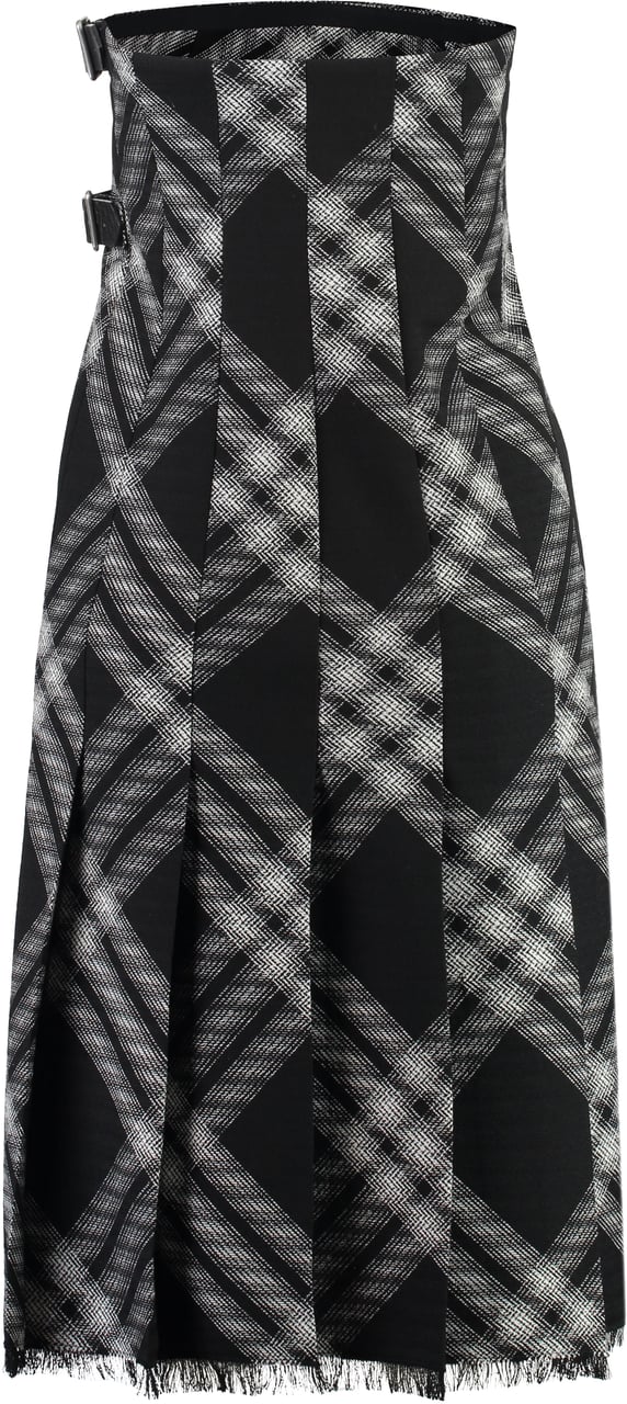 Burberry Off-the-shoulder dress Zwart