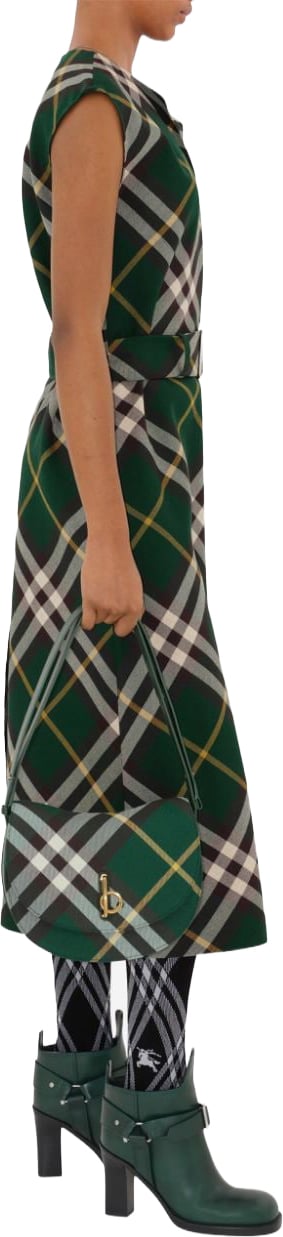 Burberry Dresses Green Donkergroen