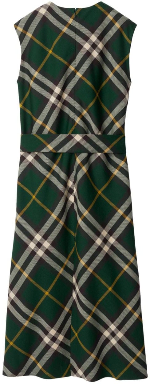 Burberry Dresses Green Donkergroen