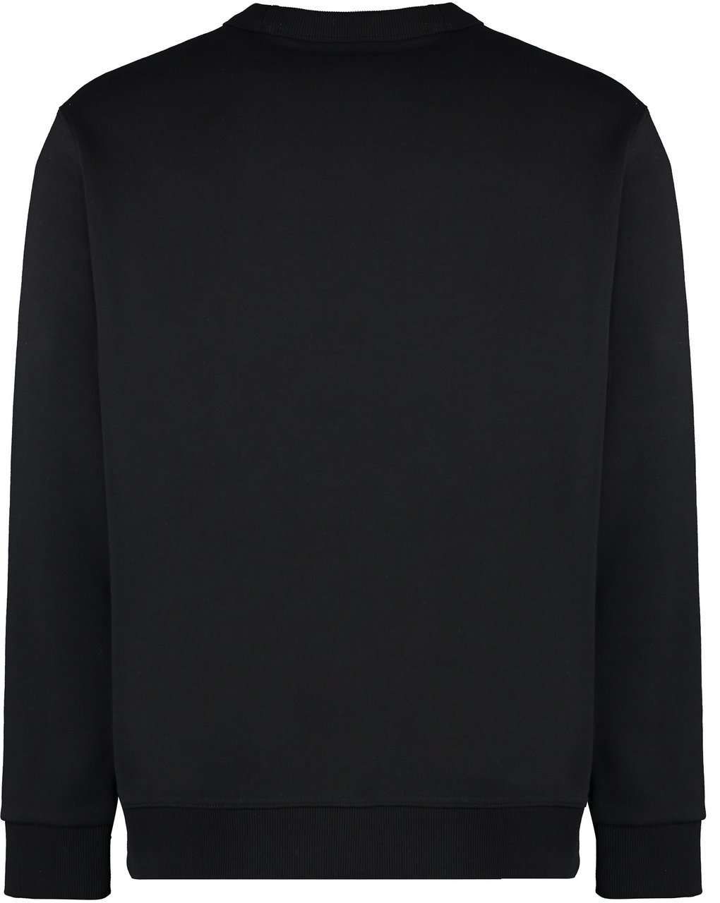 Burberry Cotton crew-neck sweatshirt Zwart