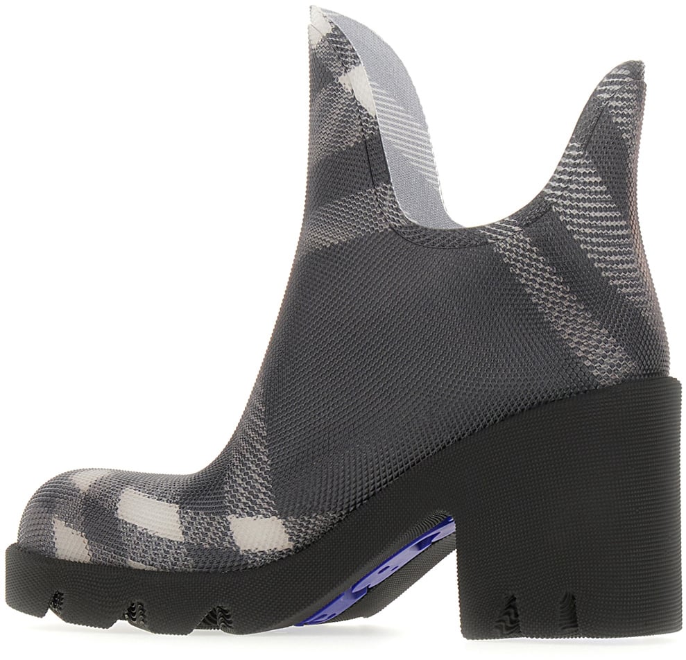 Burberry Burberry Printed rubber Marsh ankle boots Divers