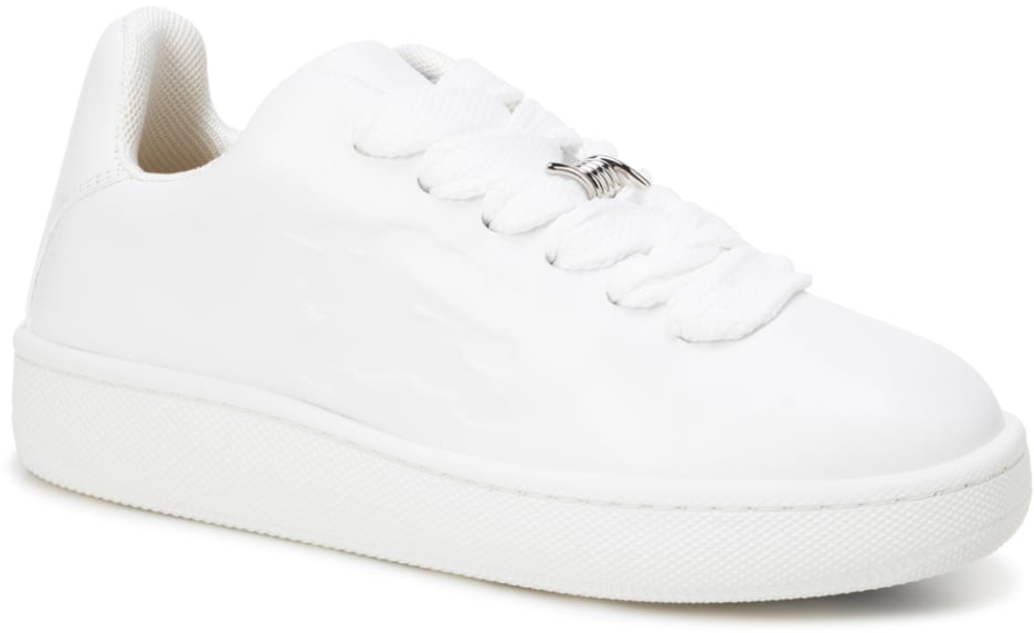 Burberry Bubble Logo Low Top Sneakers Wit