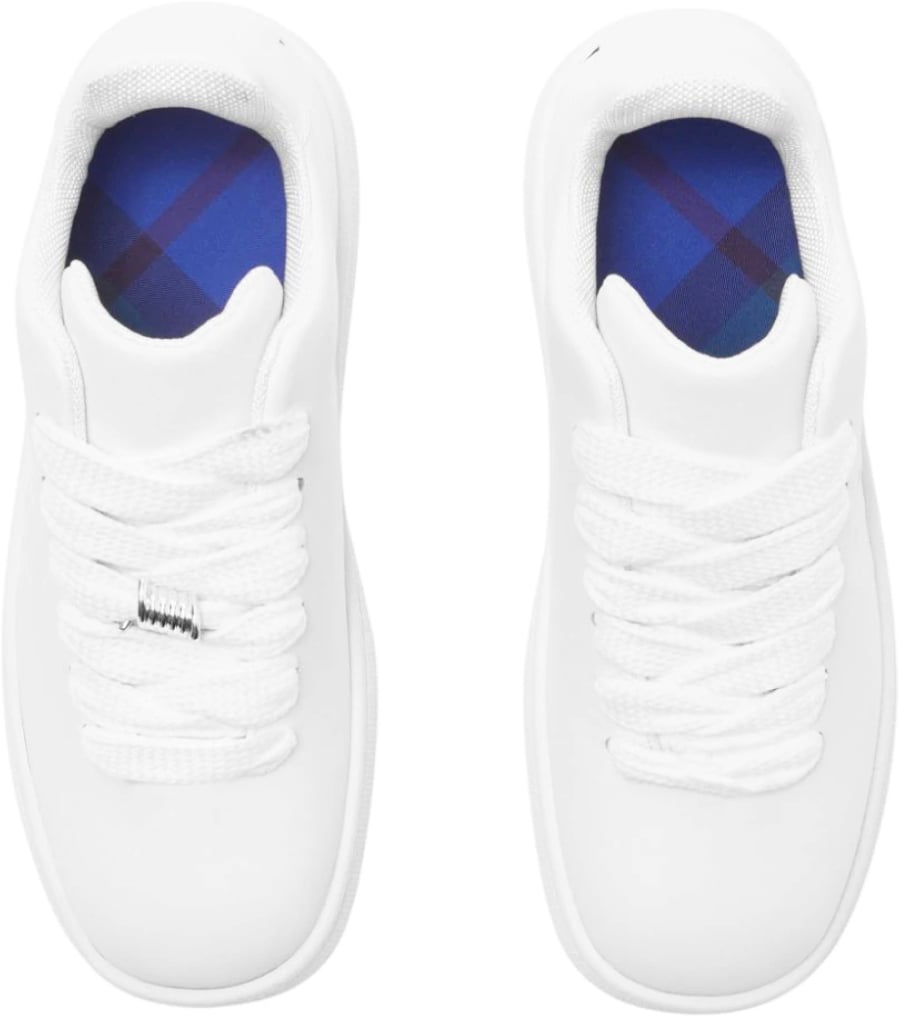 Burberry Bubble Logo Low Top Sneakers Wit