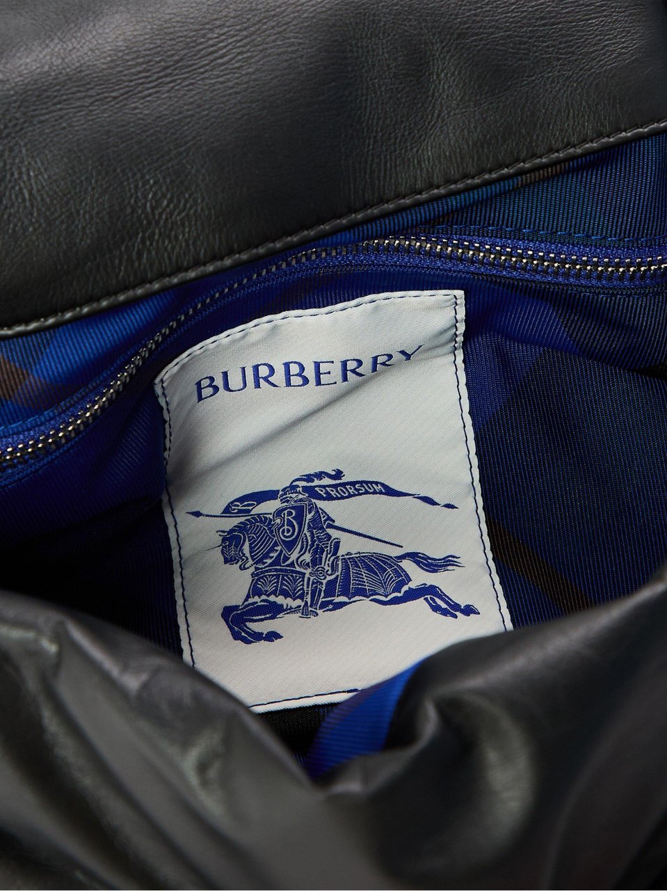 Burberry Logo Pillow Padded Messenger Bag Zwart