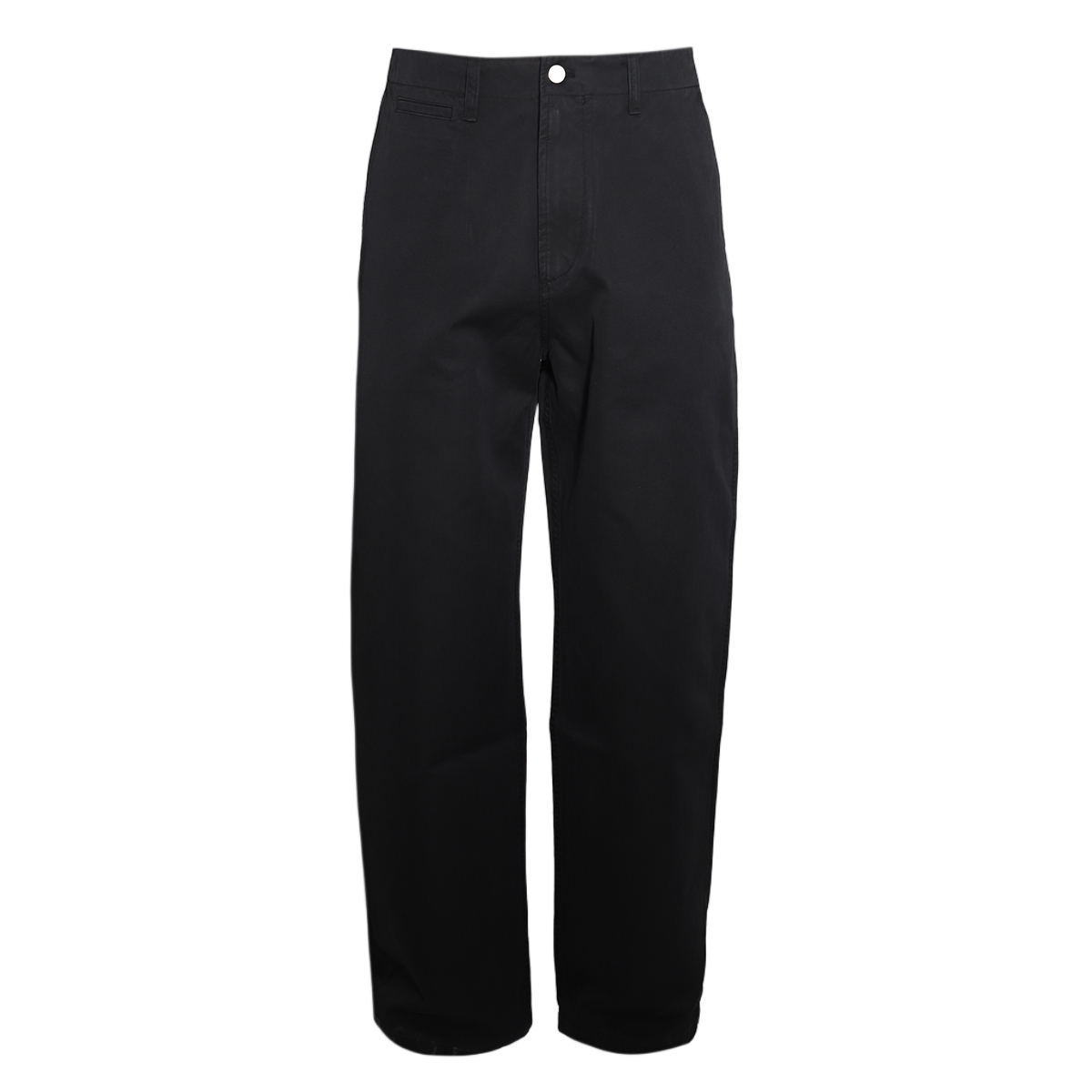 Burberry Straight-Leg Trousers With Classic Waistband And Minimalist Design Zwart