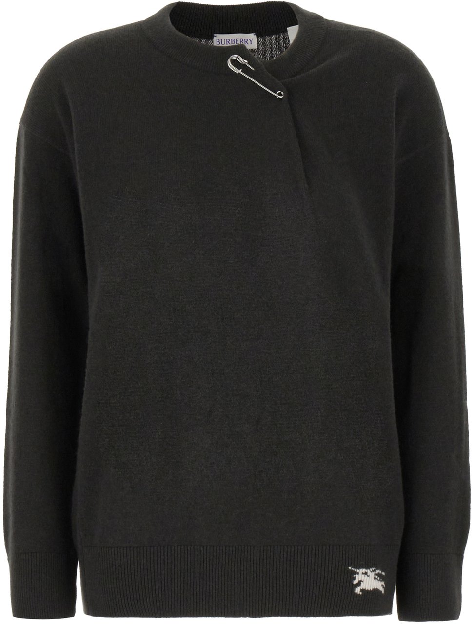 Burberry Burberry Slate cashmere sweater Zwart