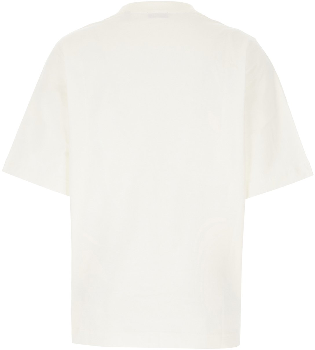 Burberry Burberry White cotton t-shirt Wit