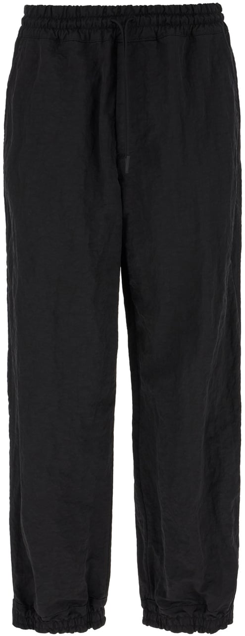 Burberry Burberry Black nylon joggers Zwart