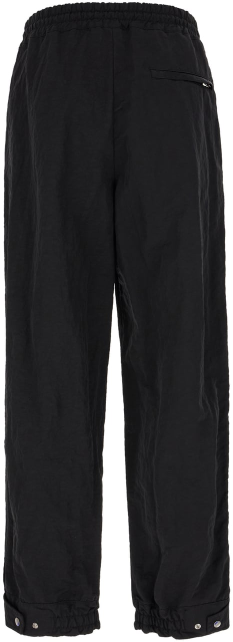 Burberry Burberry Black nylon joggers Zwart