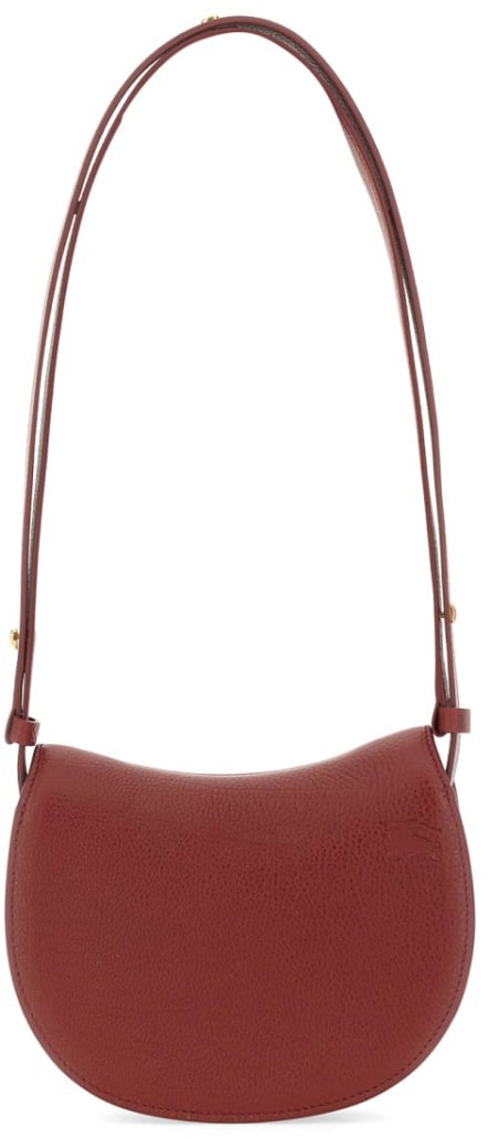 Burberry Mini Rocking Horse Shoulder Bag Maroon