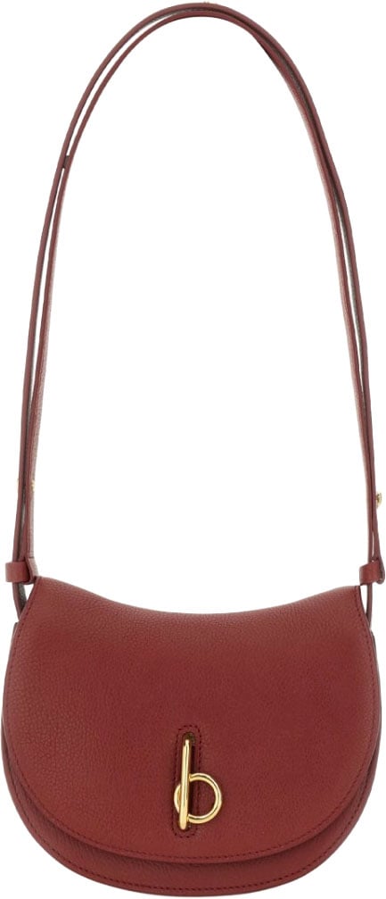 Burberry Mini Rocking Horse Shoulder Bag Maroon