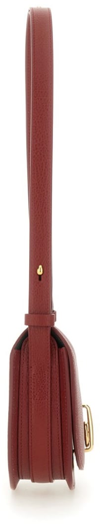 Burberry Mini Rocking Horse Shoulder Bag Maroon
