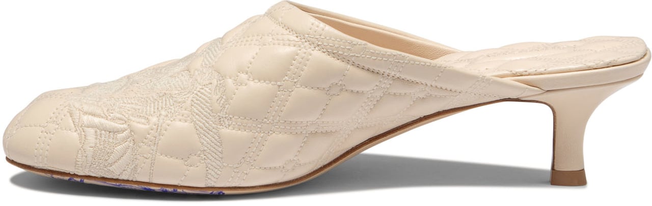 Burberry "Sadler" mules 45 mm Beige