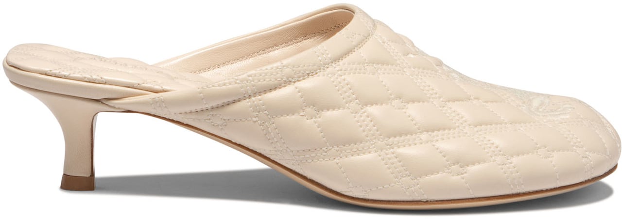 Burberry "Sadler" mules 45 mm Beige