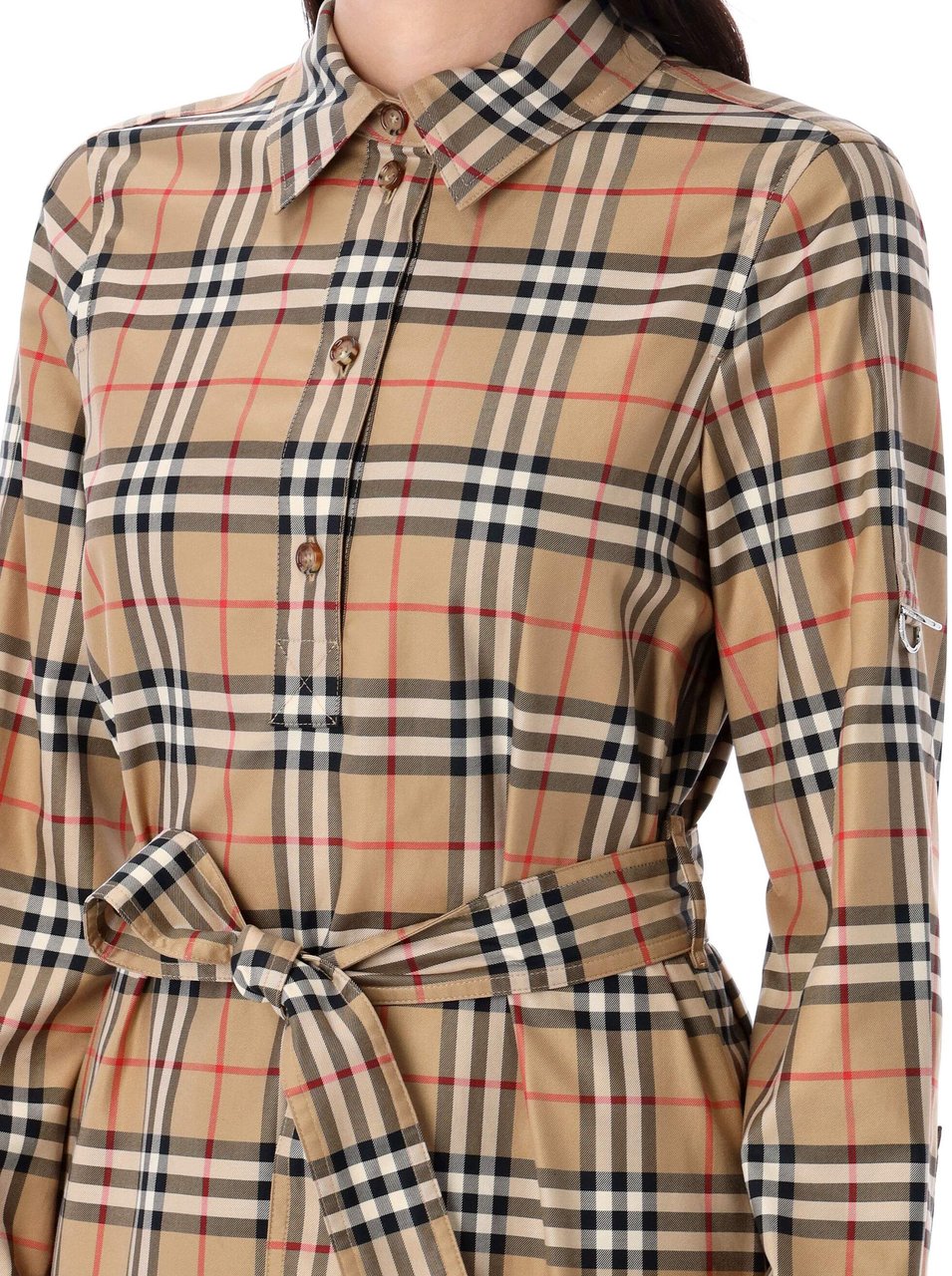 Burberry Kari Chk Beige Beige