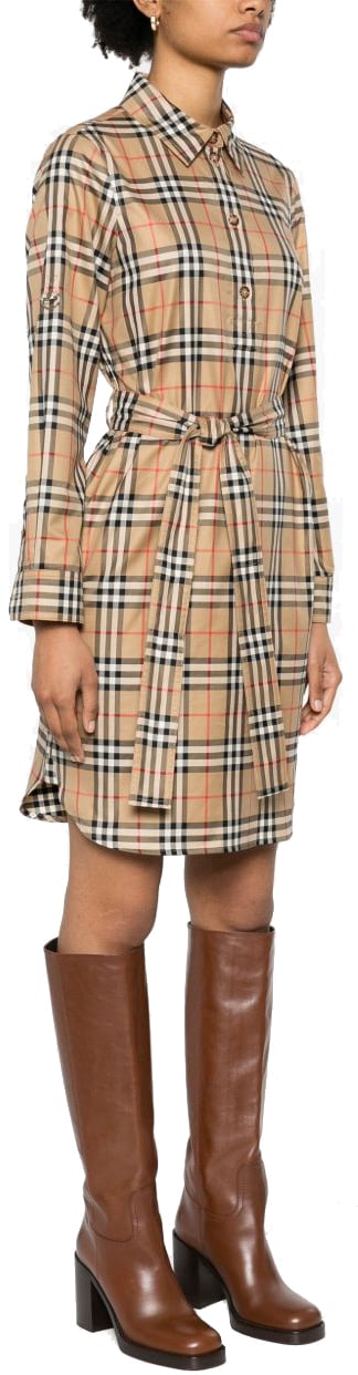 Burberry Dresses Beige Beige