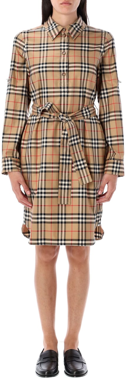 Burberry Kari Chk Beige Beige