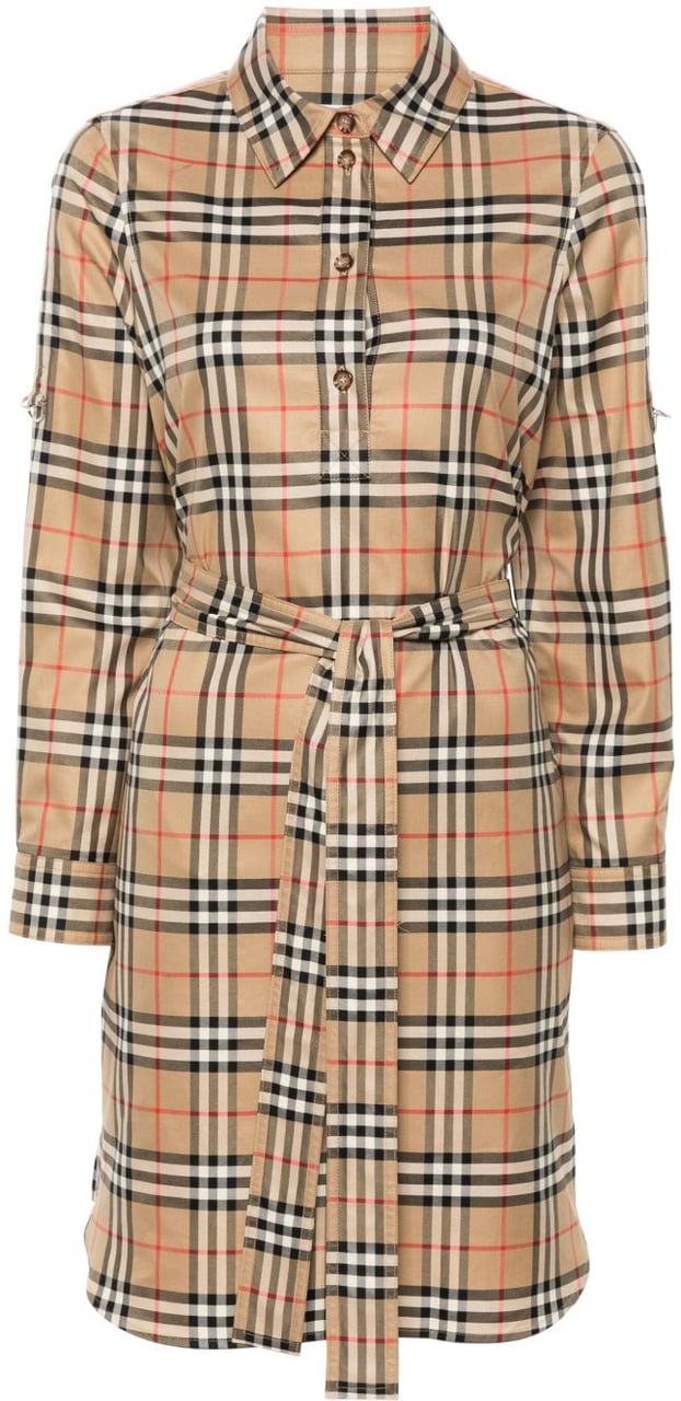 Burberry Dresses Beige Beige