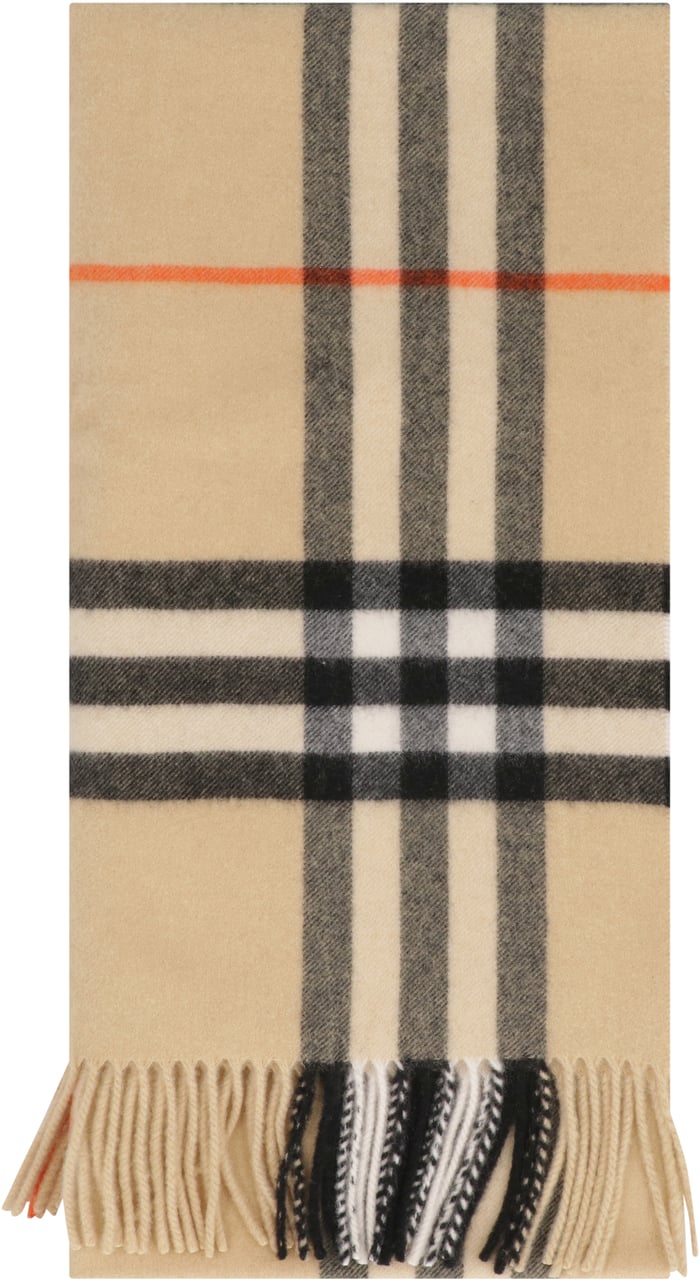 Burberry Cashmere scarf Neutraal