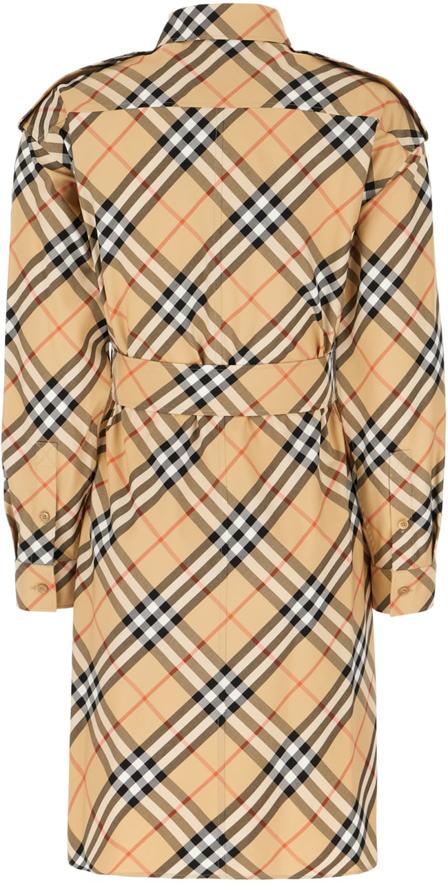 Burberry Burberry Multicolor cotton shirt dress Divers