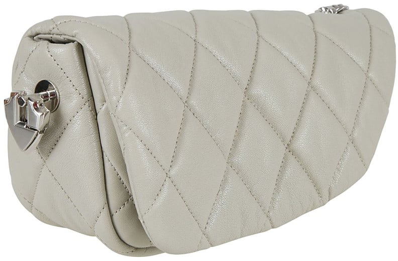 Burberry Quilted Lamb Leather Bag Wit