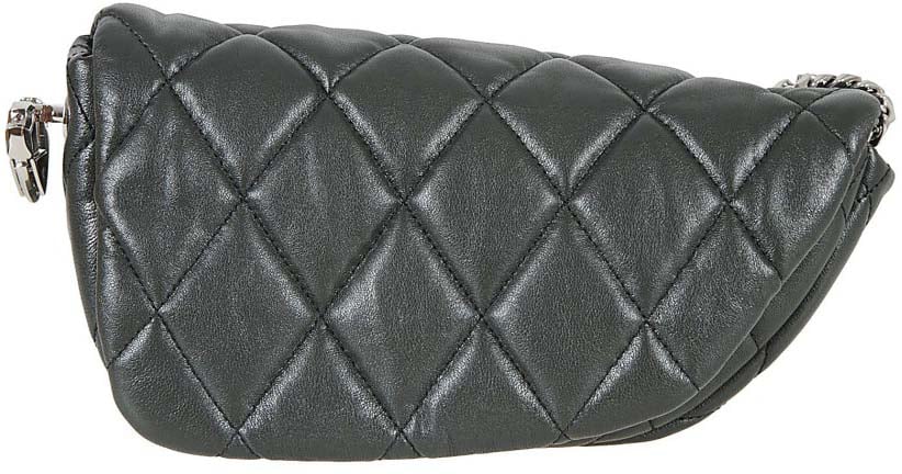 Burberry Quilted Lamb Leather Bag Grijs