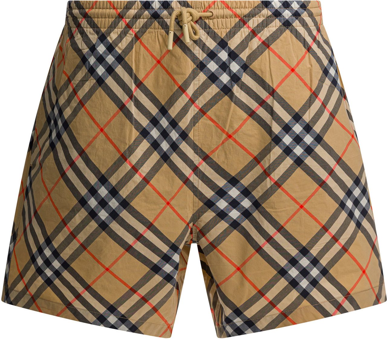 Burberry "Check" beach shorts Beige