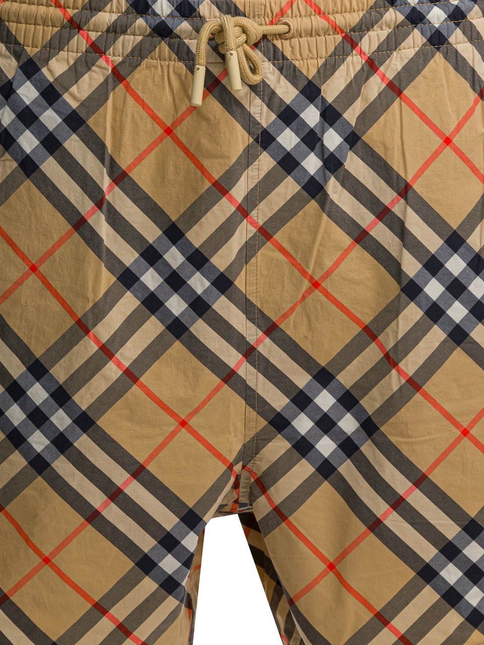 Burberry "Check" beach shorts Beige