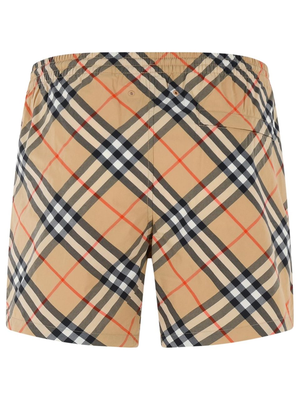 Burberry Sand Beige Polyamide Swimsuit Bruin