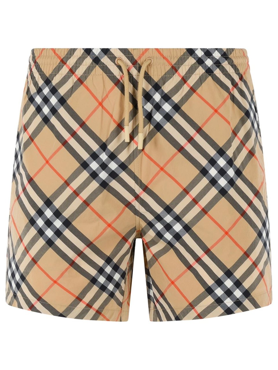 Burberry Sand Beige Polyamide Swimsuit Bruin