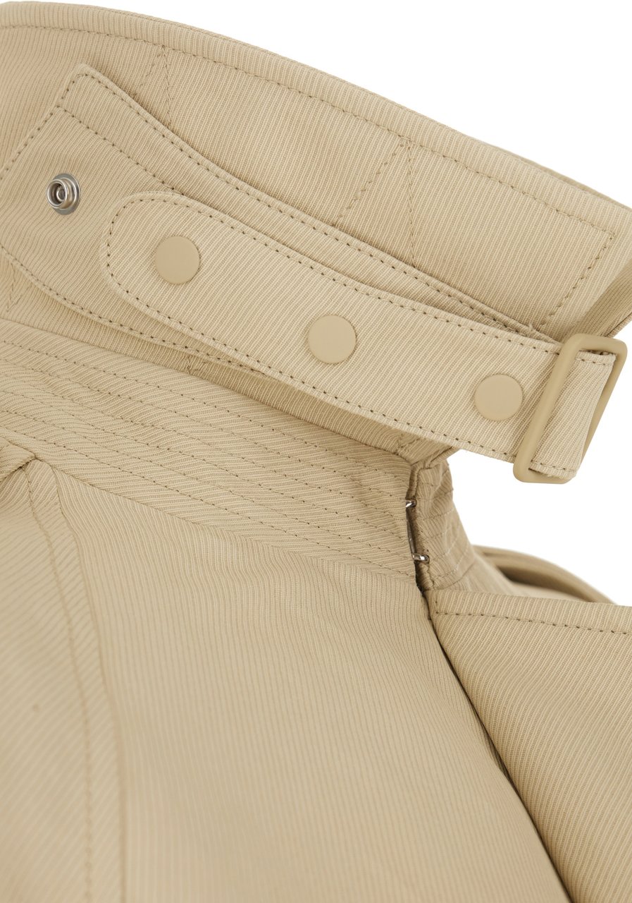 Burberry Burberry Sand cellulose fiber blend jacket Beige