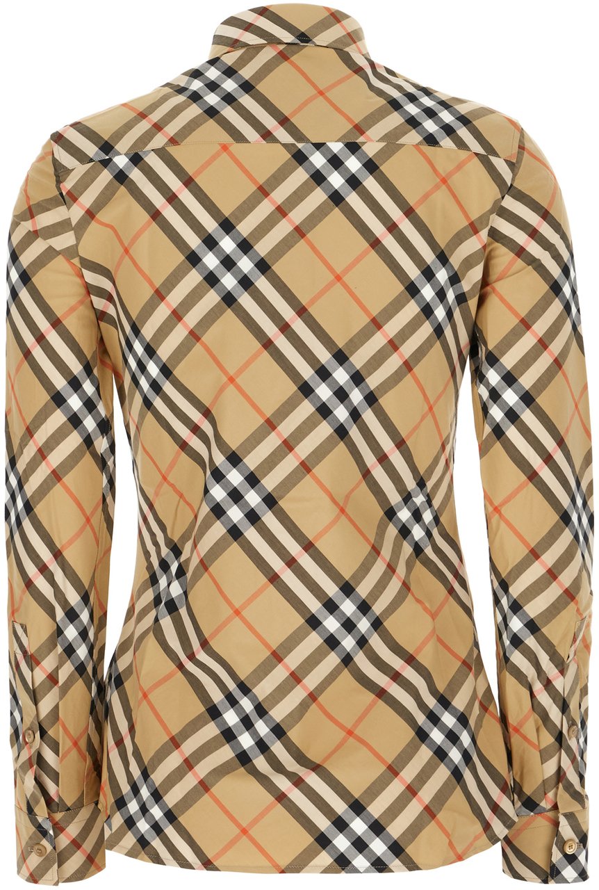 Burberry Burberry Printed poplin shirt Divers