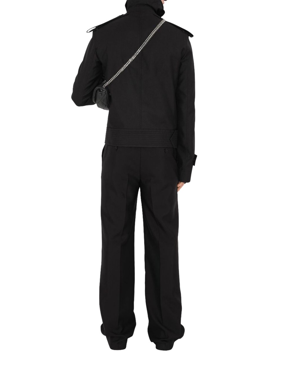 Burberry Trousers Black Zwart