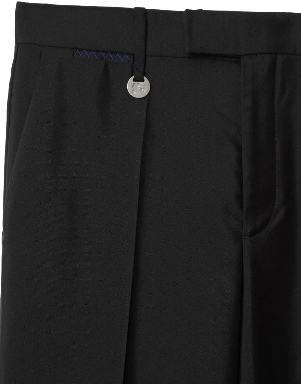 Burberry Trousers Black Zwart