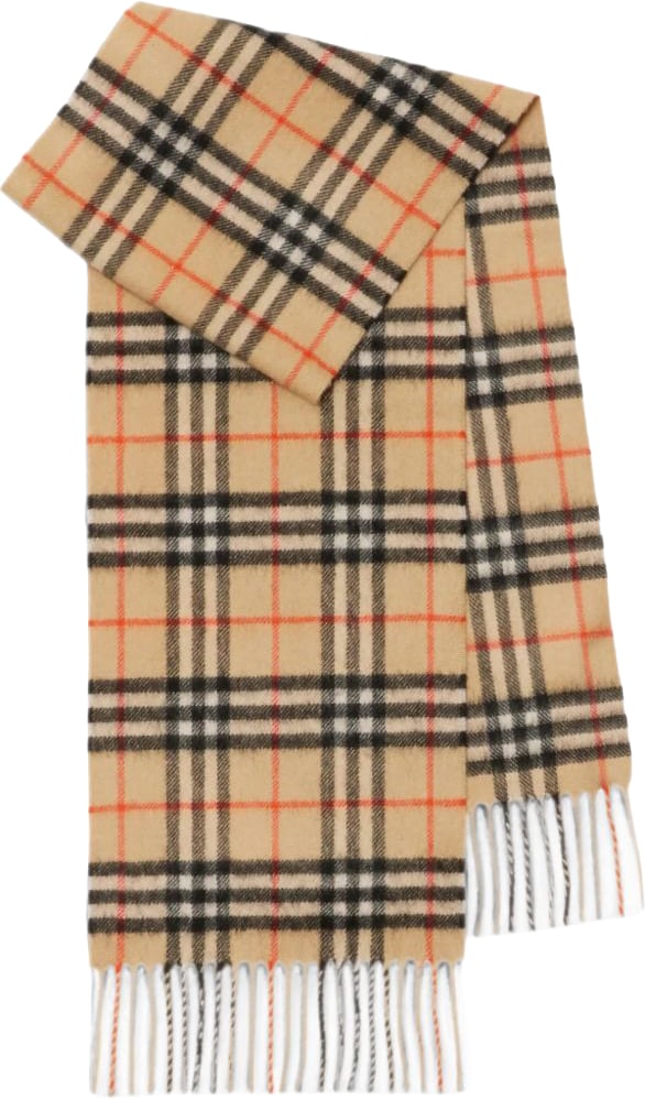 Burberry Scarfs Sand Ip Check Beige