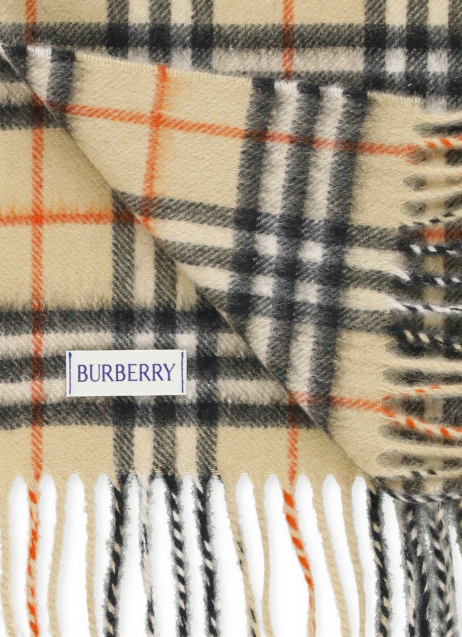 Burberry Scarfs Beige Beige