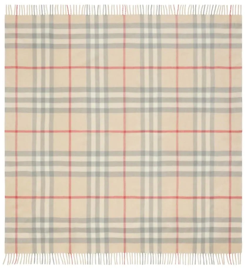 Burberry icon chk bby blanket divers Divers