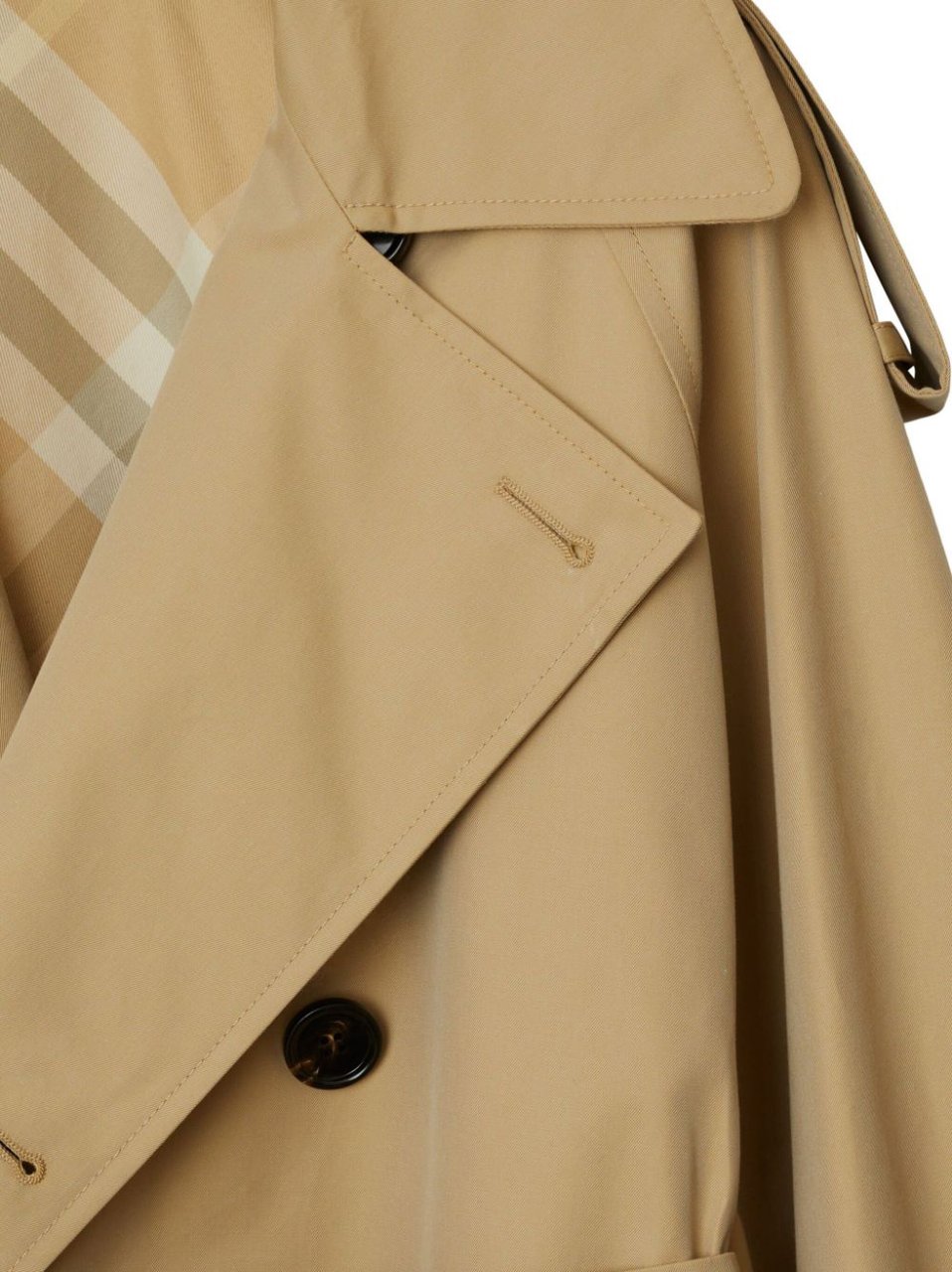 Burberry Coats Beige Beige