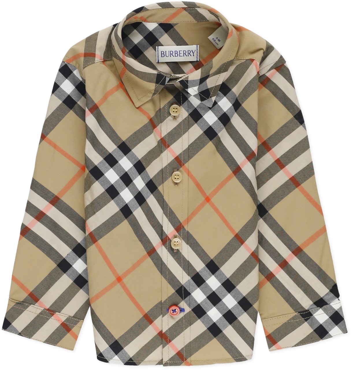 Burberry Shirts Beige Beige