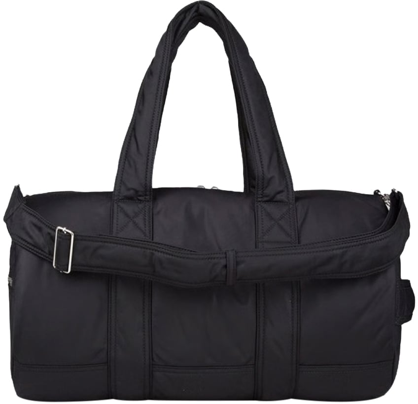 Burberry Logo Large Duffle Bag Zwart