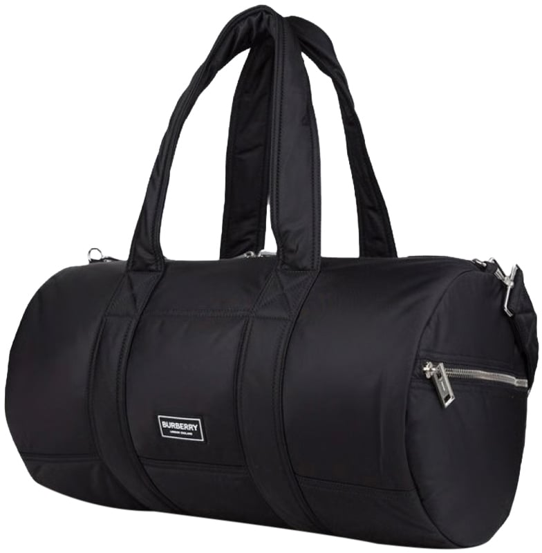 Burberry Logo Large Duffle Bag Zwart