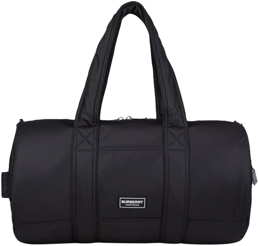 Burberry Logo Large Duffle Bag Zwart