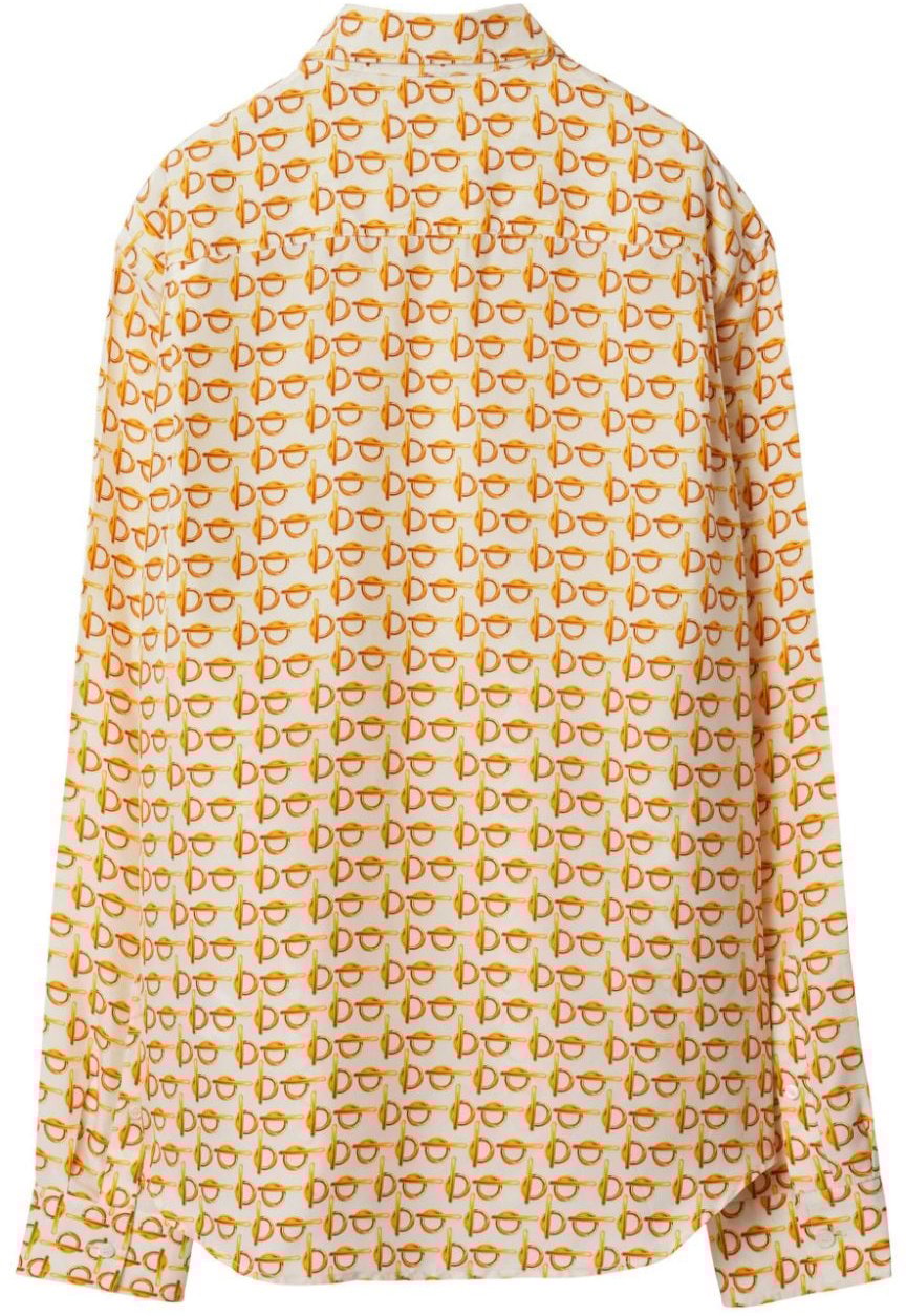 Burberry Shirts Golden Goud