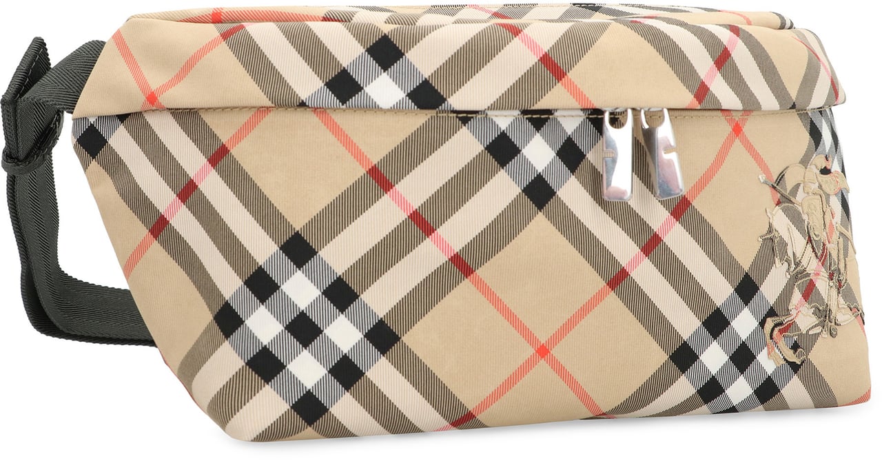 Burberry Technical fabric belt bag Beige