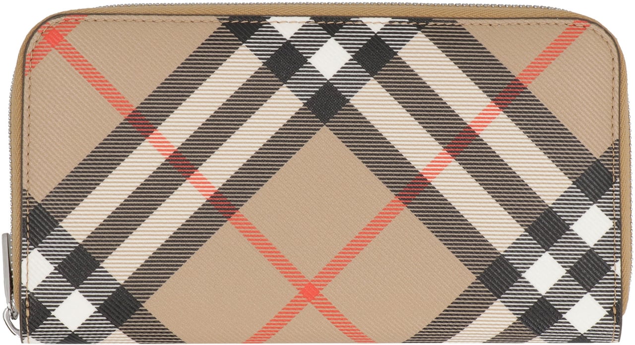 Burberry Coated canvas wallet Beige