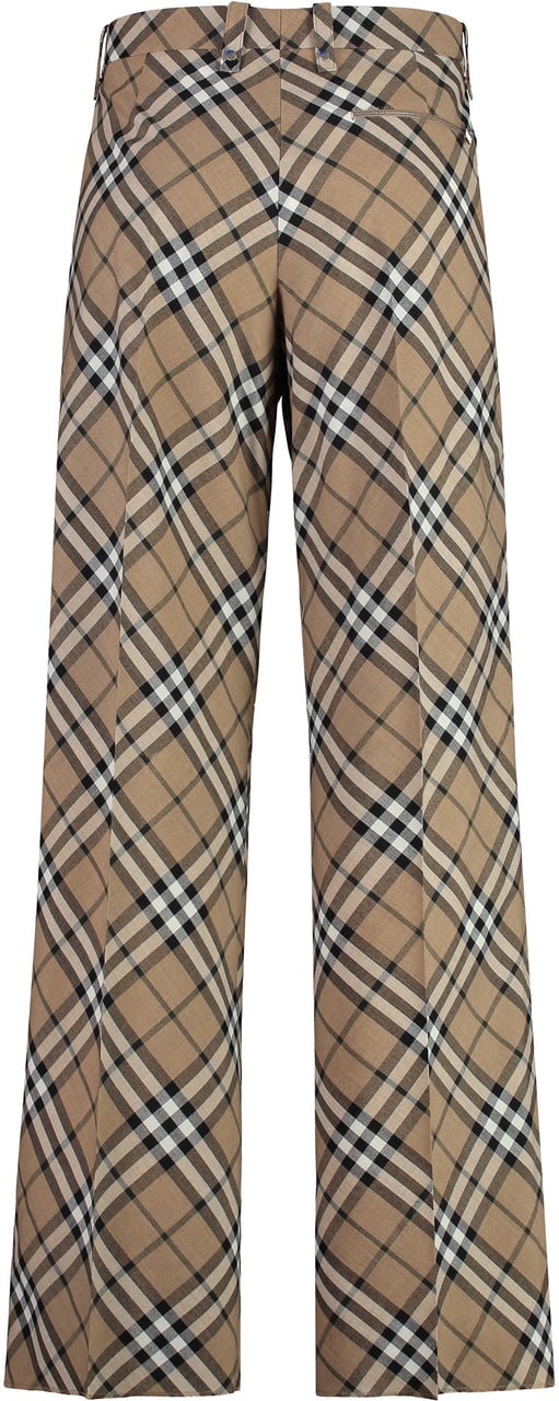 Burberry Wool blend trousers Beige